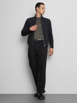 „The Edit“ Cardigan mit Trichterkragen
