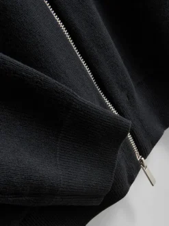 „The Edit“ Cardigan mit Trichterkragen