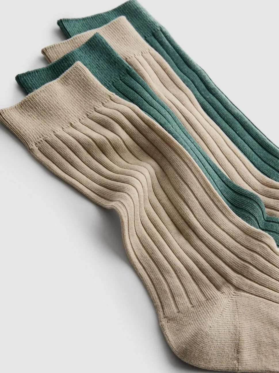 „The Edit“ Crew-Socken aus Seidenmischung, 2er-Pack