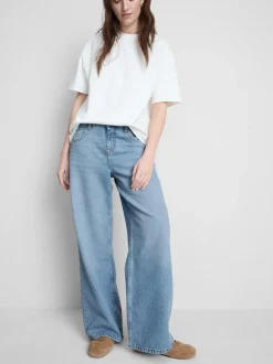 „The Edit“ Denim-Jeans aus Baumwolle mit geradem Bein