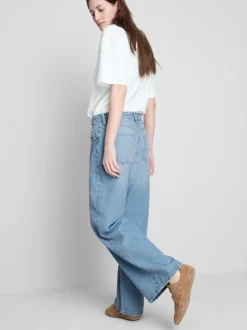 „The Edit“ Denim-Jeans aus Baumwolle mit geradem Bein