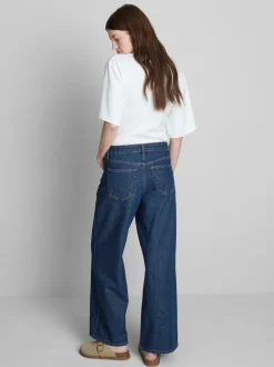 „The Edit“ Denim-Jeans aus Baumwolle mit geradem Bein