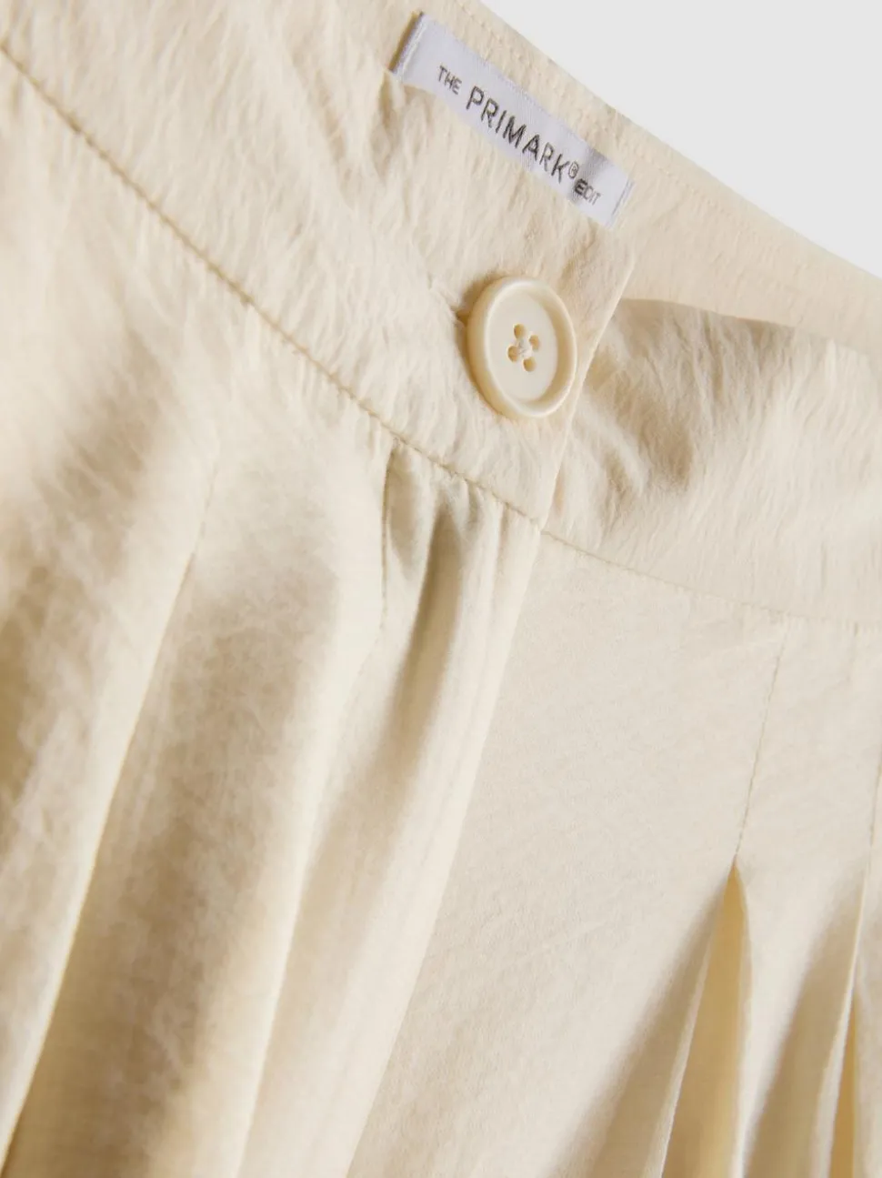 „The Edit“ Hose mit weitem Bein und Bundfalten