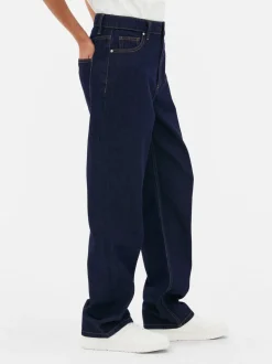 „The Edit“ Jeans mit hohem Bund und geradem Bein