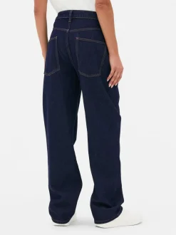„The Edit“ Jeans mit hohem Bund und geradem Bein