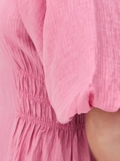 „The Edit“ Kleid mit Puffärmeln