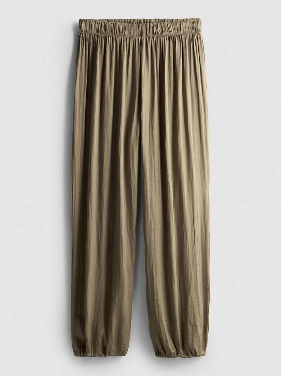 „The Edit“ Satinhose mit Bündchen