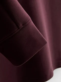 „The Edit“ Scuba-Pullover mit Rundhalsausschnitt