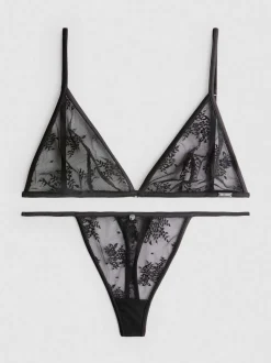„The Edit“ Spitzenunterwäsche mit Triangel-Bralette