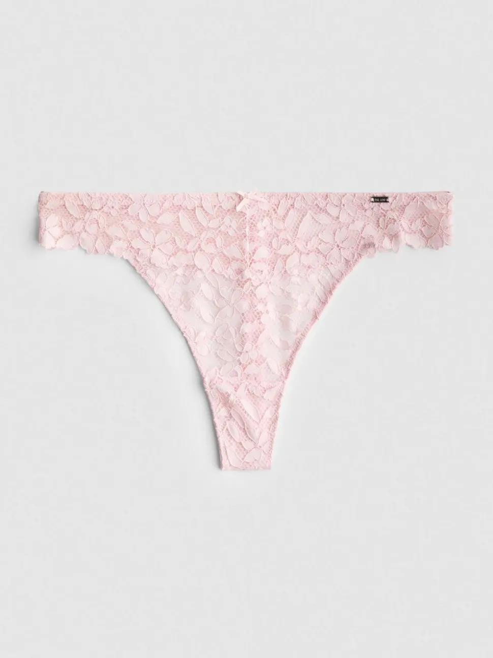 „The Edit“ Tanga aus floraler Spitze