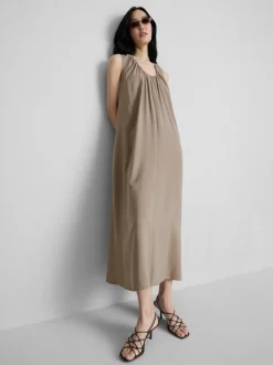 „The Edit“ Trapez-Maxikleid