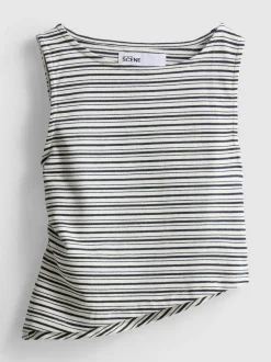 The Primark Scene | Asymmetrisches Tanktop mit Streifen