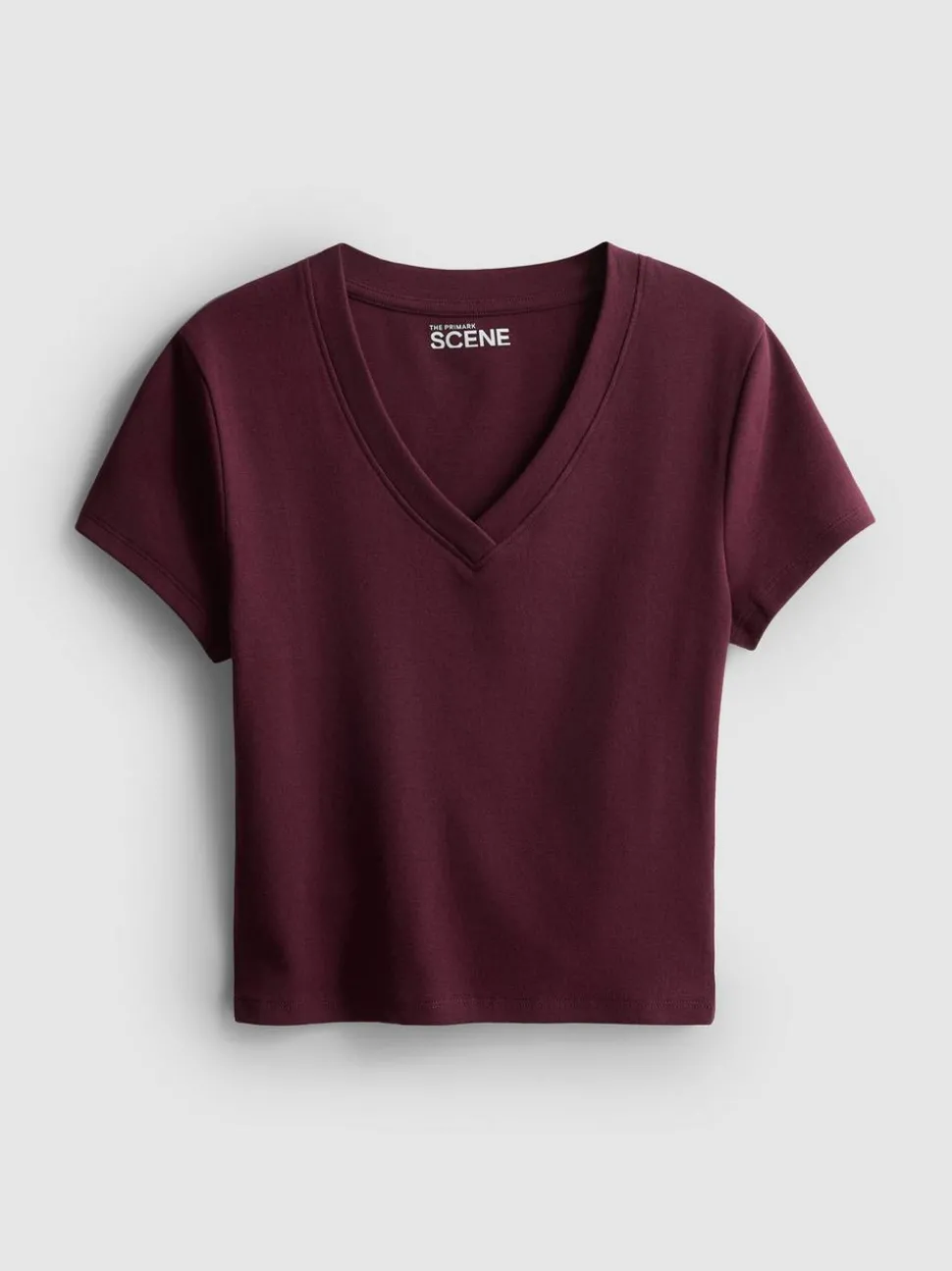 The Primark Scene | Baby-T-Shirt mit hohem Baumwollanteil und V-Ausschnitt