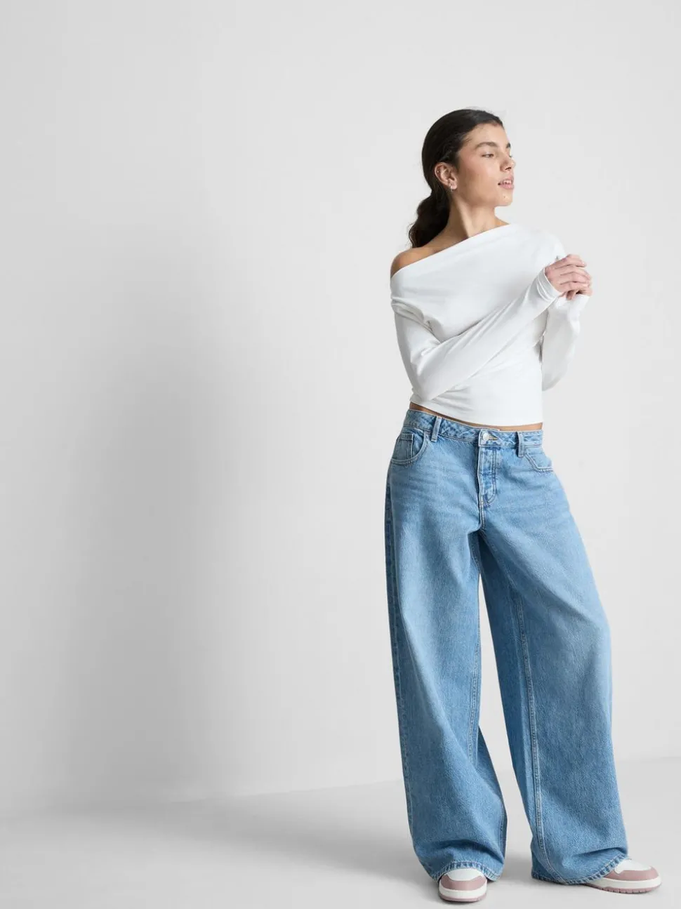 The Primark Scene | Baggy-Jeans mit niedriger Leibhöhe