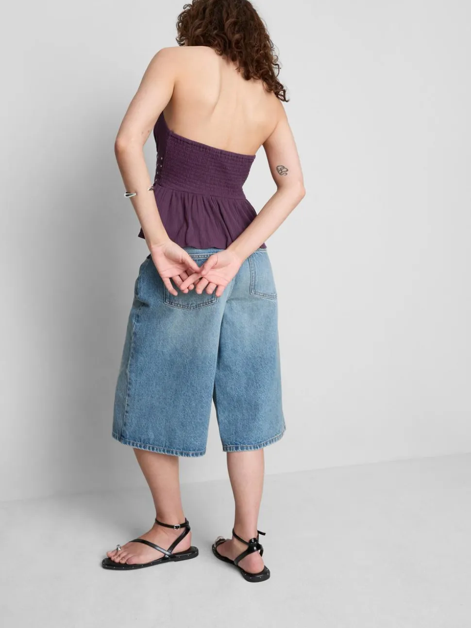 The Primark Scene | Baumwoll-Neckholdertop mit Nieten