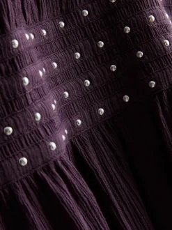 The Primark Scene | Baumwoll-Neckholdertop mit Nieten