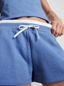 The Primark Scene | Baumwoll-Shorts mit doppeltem Bund