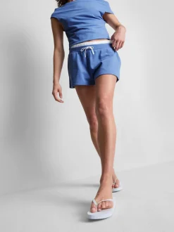 The Primark Scene | Baumwoll-Shorts mit doppeltem Bund