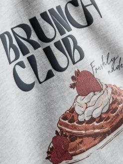 The Primark Scene | „Brunch“ Baby Tee mit hohem Baumwollanteil