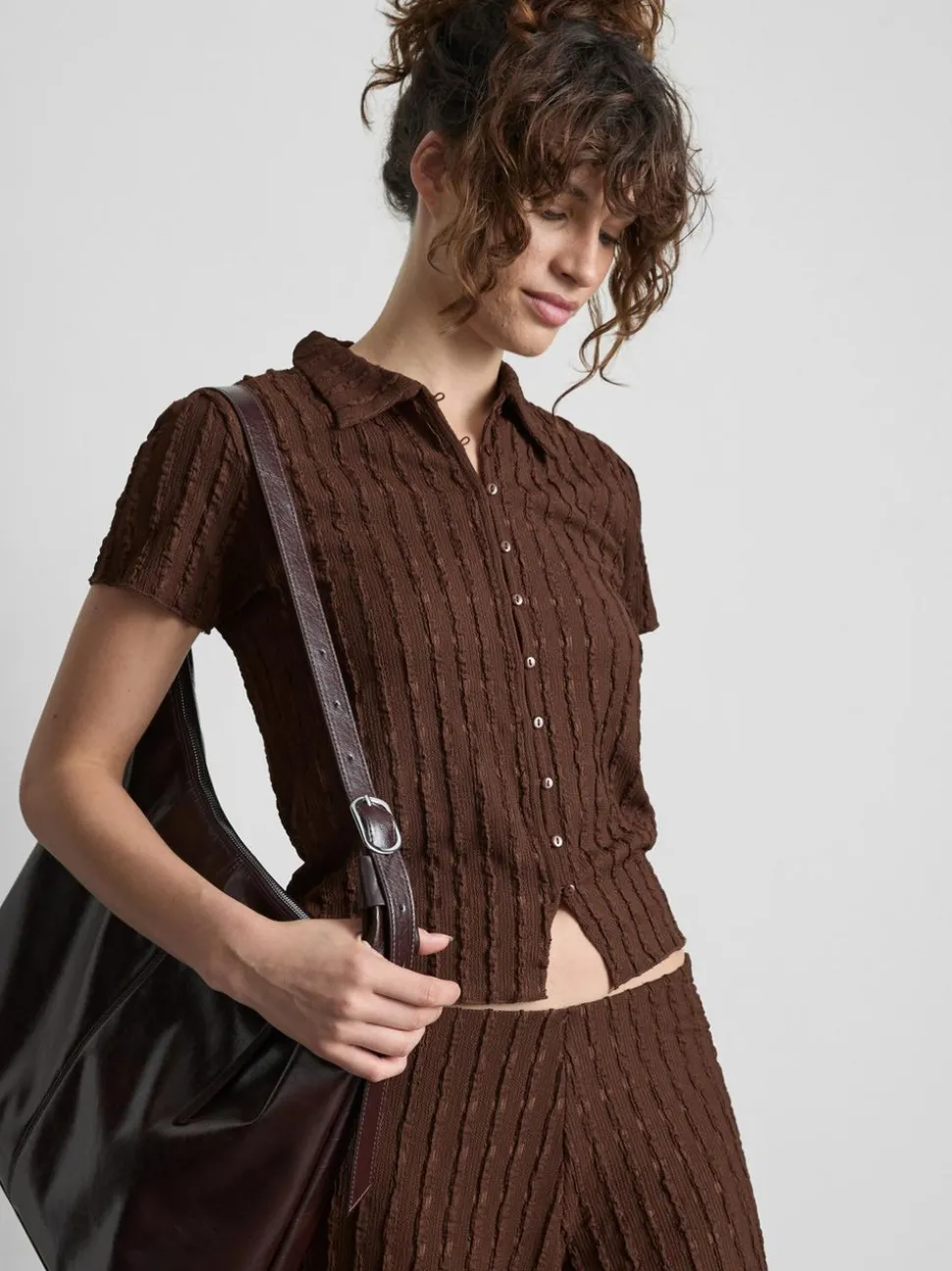 The Primark Scene | Figurbetontes, strukturiertes Hemd