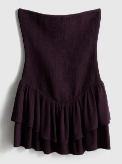 The Primark Scene | Gerafftes Bandeau-Minikleid