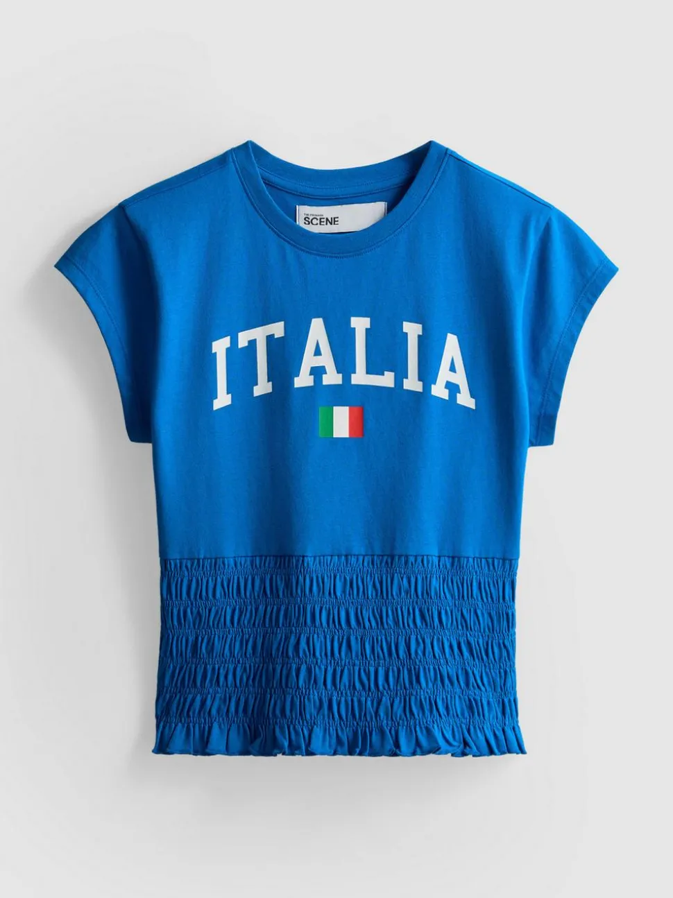The Primark Scene | Gesmoktes „Italien“ Fußball-T-Shirt