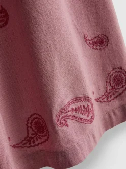 The Primark Scene | Hose mit weitem Bein und Paisley-Stickerei