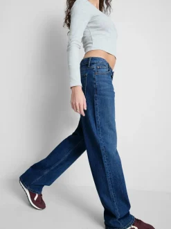 The Primark Scene | Jeans mit geradem Bein und niedriger Leibhöhe