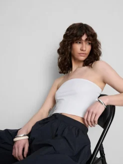 The Primark Scene | Jersey-Bandeau-Top mit hohem Baumwollanteil