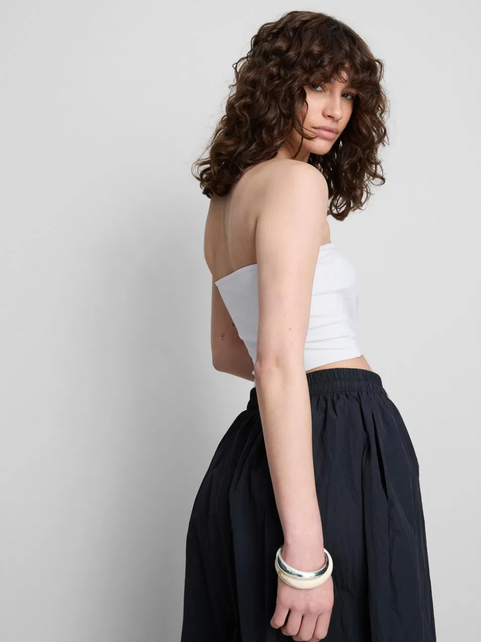 The Primark Scene | Jersey-Bandeau-Top mit hohem Baumwollanteil
