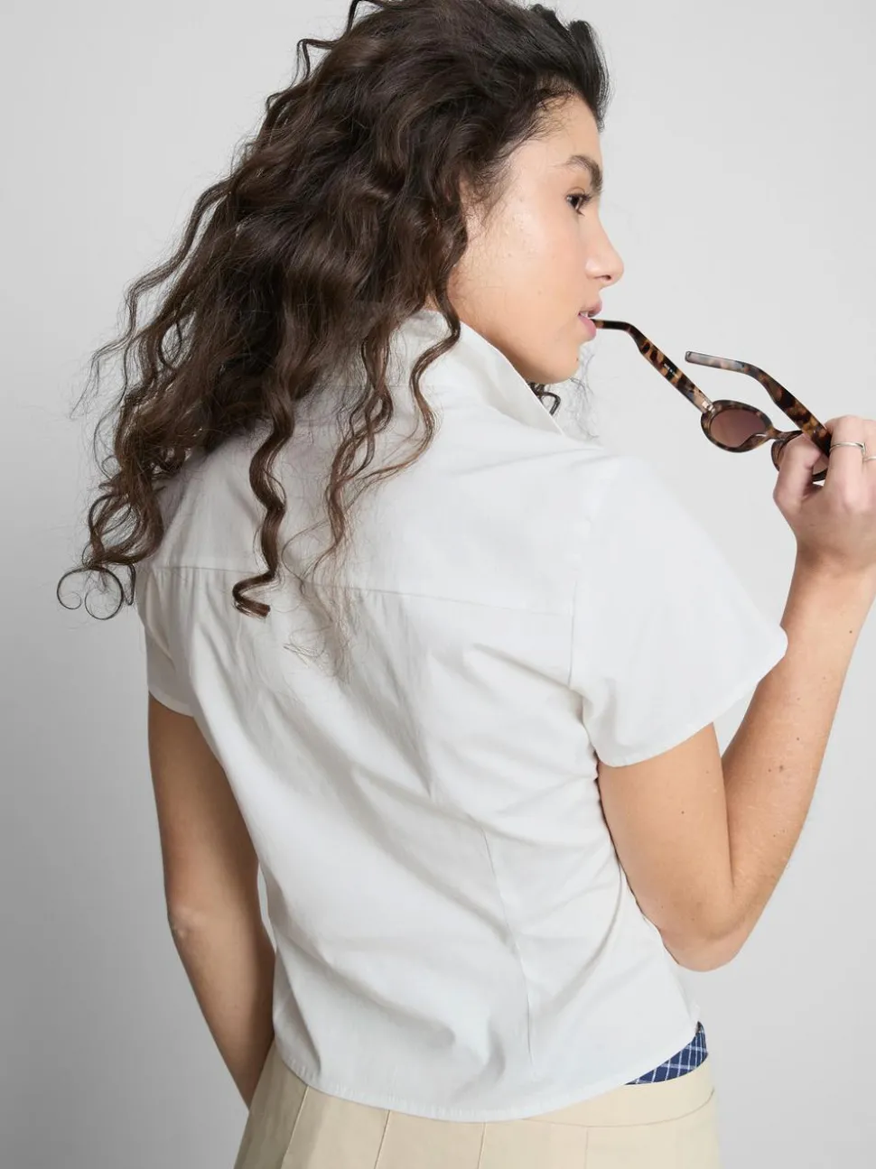 The Primark Scene | Kurzes, tailliertes Hemd