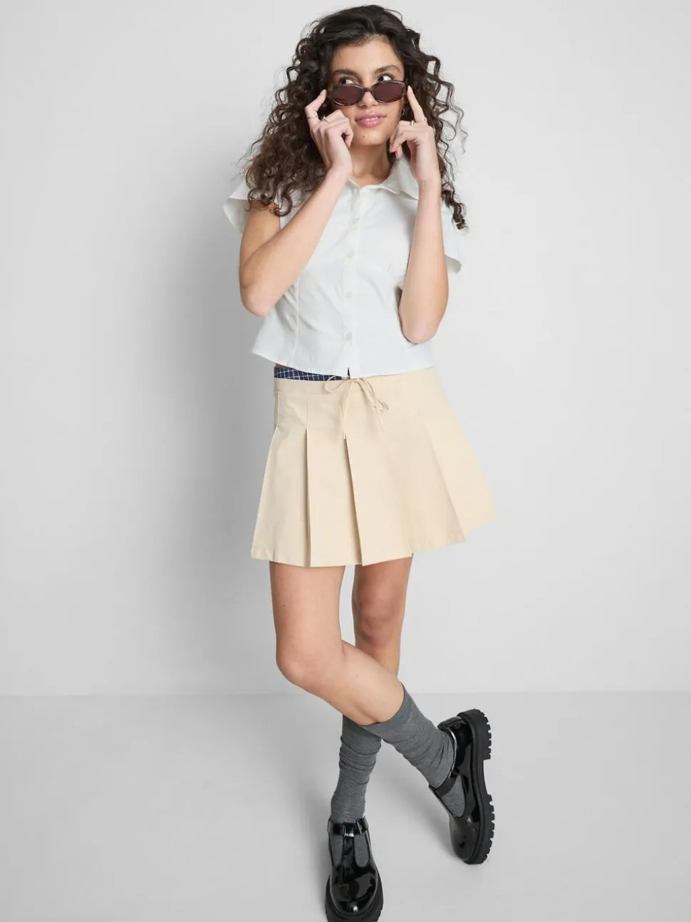 The Primark Scene | Kurzes, tailliertes Hemd