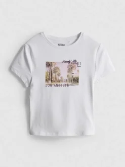 The Primark Scene | „LA“ Baby Tee mit hohem Baumwollanteil
