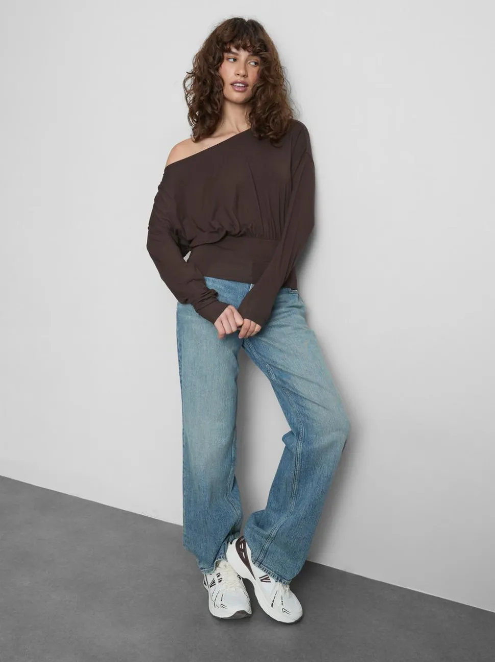 The Primark Scene | Langärmeliges, schulterfreies Oberteil