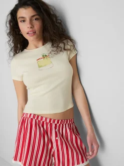 The Primark Scene | „Margarita“ Baby Tee aus Baumwolle