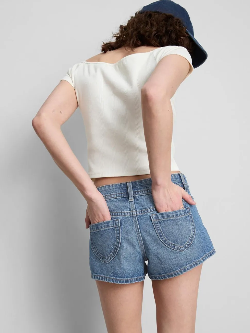 The Primark Scene | Micro-Shorts aus Baumwoll-Denim