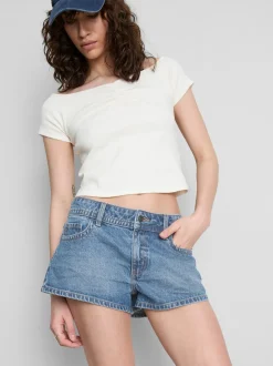 The Primark Scene | Micro-Shorts aus Baumwoll-Denim