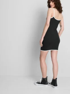 The Primark Scene | Mini-Trägerkleid mit Kontrastsaum