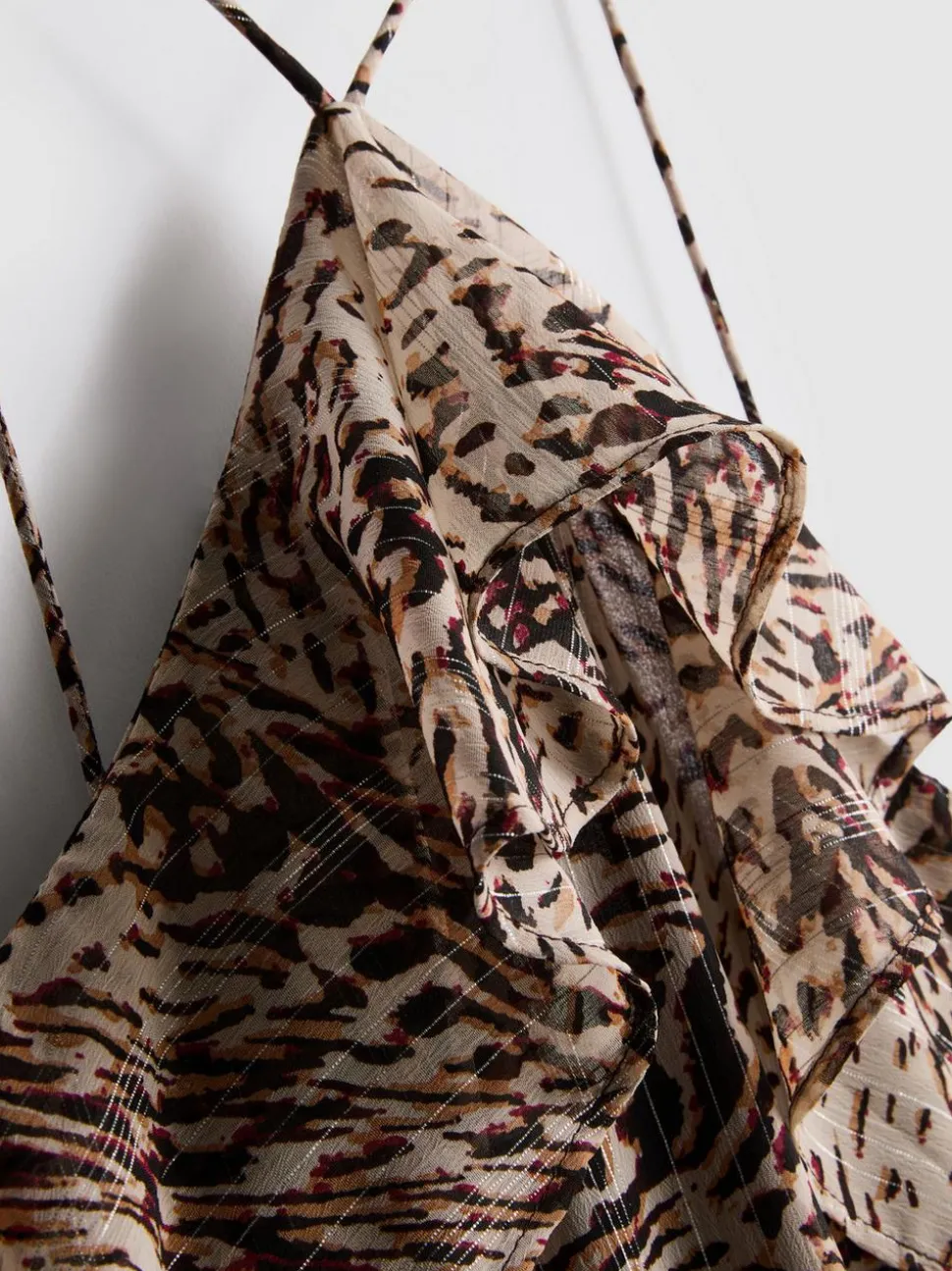 The Primark Scene | Neckholder-Minikleid mit Leopardenmuster