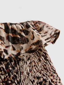 The Primark Scene | One-Shoulder-Rüschenoberteil mit Print