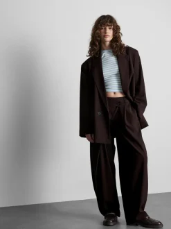 The Primark Scene | Oversized-Blazer mit Nadelstreifen