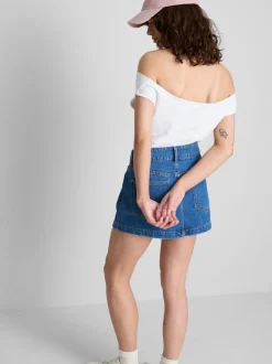 The Primark Scene | Schulterfreies Top mit hohem Baumwollanteil