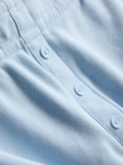 The Primark Scene | Shorts mit hohem Baumwollanteil und Knöpfen