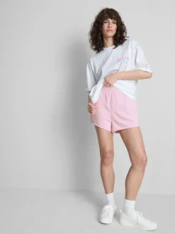 The Primark Scene | Shorts mit hohem Baumwollanteil und Knöpfen