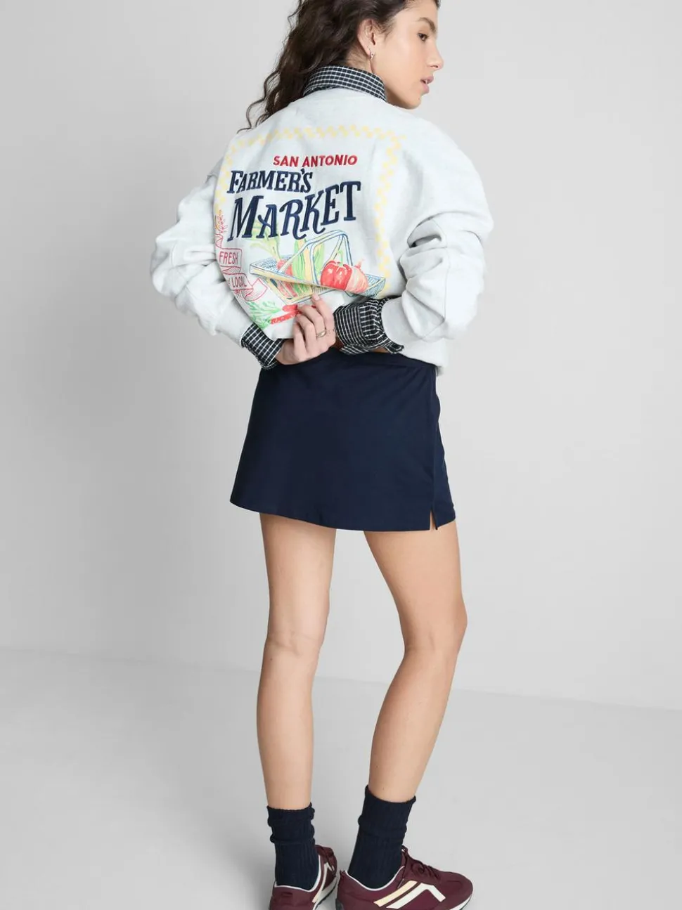 The Primark Scene | Skort in A-Linie mit hohem Baumwollanteil