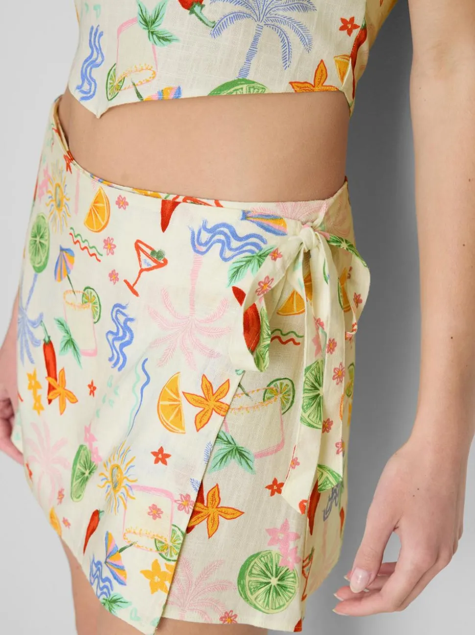 The Primark Scene | Wickel-Minirock mit Margarita-Print