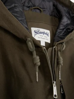 „The Stronghold“ Canvas-Jacke mit Kapuze