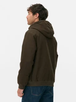 „The Stronghold“ Canvas-Jacke mit Kapuze