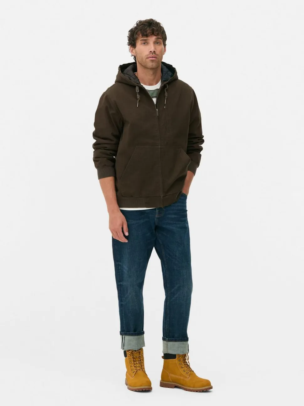 „The Stronghold“ Canvas-Jacke mit Kapuze