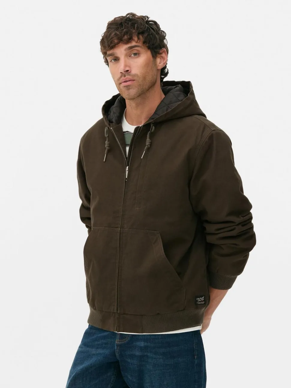 „The Stronghold“ Canvas-Jacke mit Kapuze